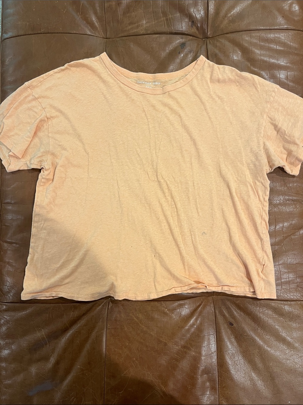 Light Peach Short Sleeve Tee